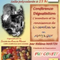 Conférence-Dégustation. L'aventure et la renaissance de la confiserie en Auvergne